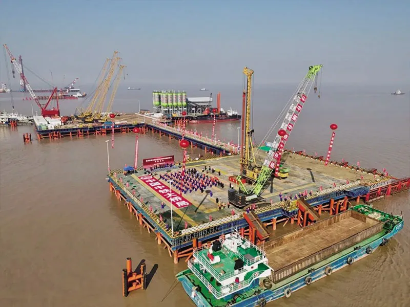 Proyek Jembatan Lintas Laut Teluk Hangzhou