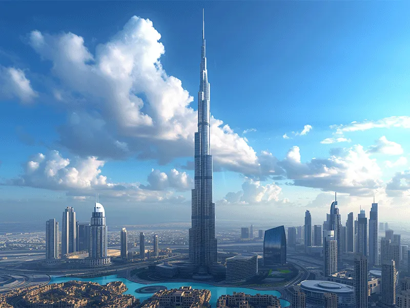 Gedung Tertinggi di Dubai