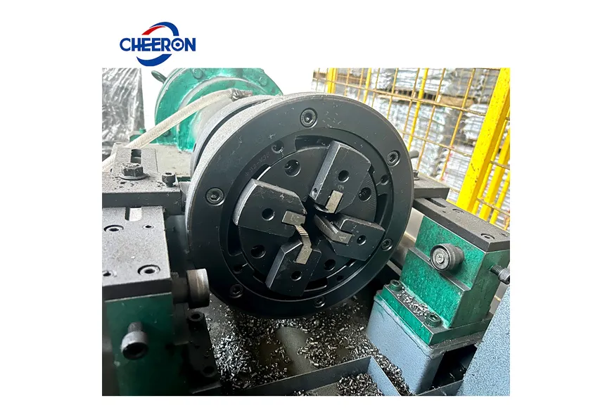 Mesin Pembuat Ulir Besi Beton Tipe Chaser